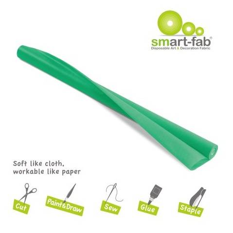 Smart-Fab Smart Fab Disposable Fabric, 48" x 40 ft roll, Grass Green