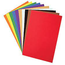WonderFoam® Peel & Stick Sheets, Assorted Colors, 12" x 18", 10 sheets
