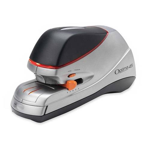 Swingline Electric Stapler, Optima 45, 45 Sheet Capacity, Silver (S7048209)