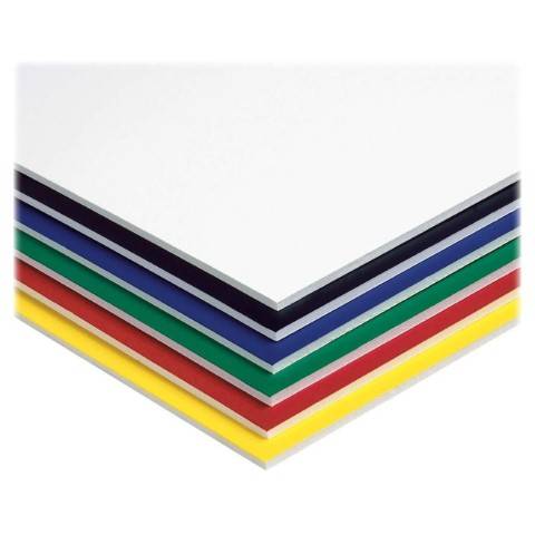 Pacon® Fome-Cor® Foam Boards Assorted, 20" x 30", 10/case - Pacon Fome-Cor