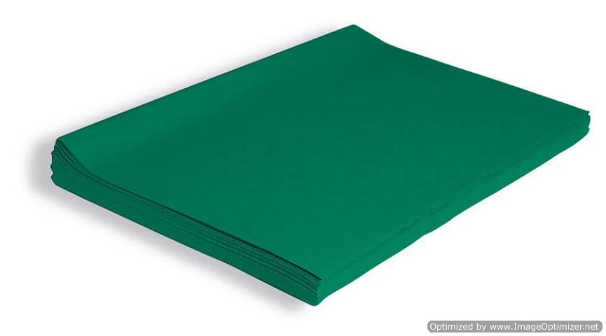 SPECTRA ART TISSUE 20" X 30" EMERALD GREEN 480 SHEETS