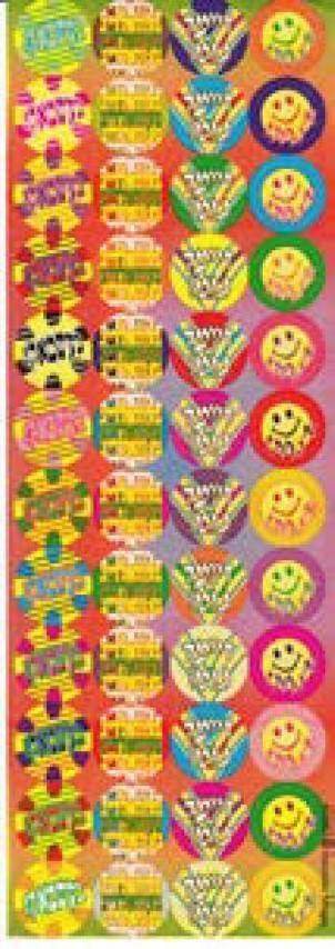 1200 Self-Adhesive Judaic Stickers Classpack  Incentive I I