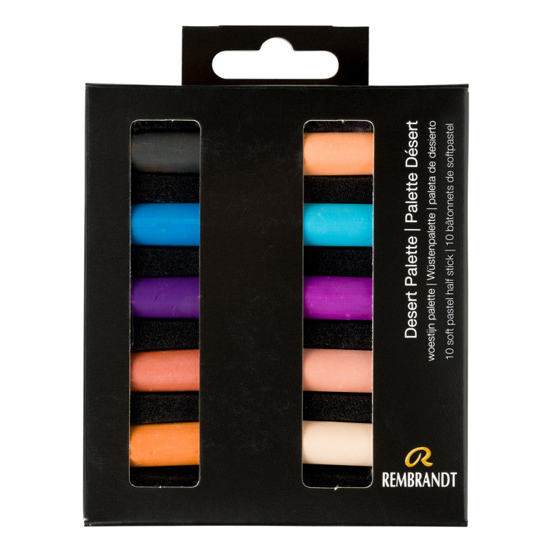 Soft Pastel Micro Sets, 10 Half Sticks, Southwest Desert Palette