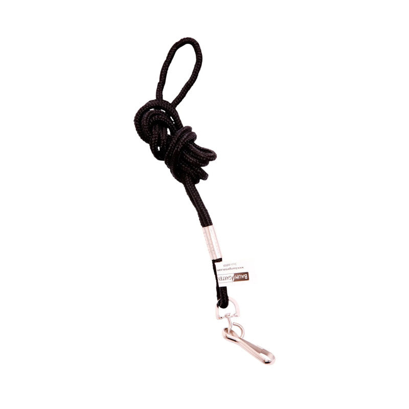 Standard Lanyard Hook Rope Style, Black