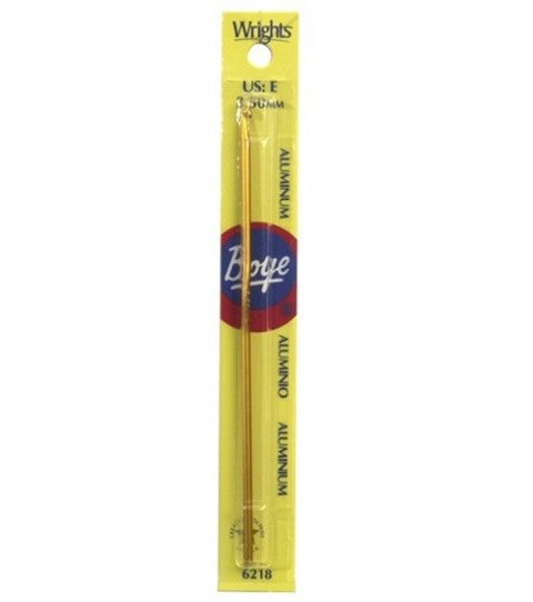 Boye Aluminum Crochet Hooks 6"-Size E