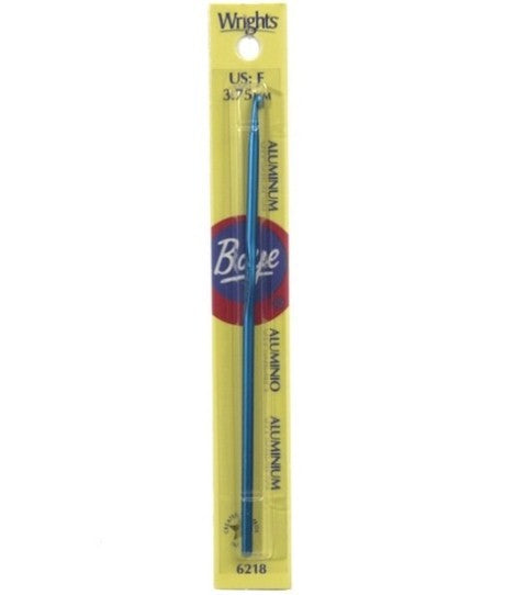 Boye Aluminum Crochet Hooks 6"-Size F