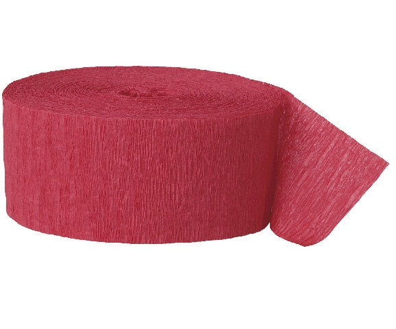 Crepe Paper Streamers- 1-3/4" x 81'