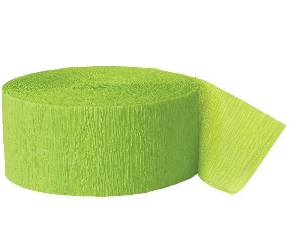 Crepe Paper Streamers- 1-3/4" x 81'