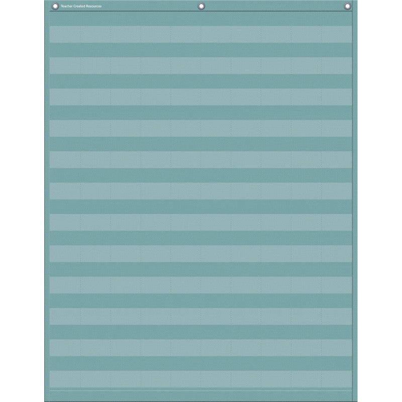 Calming Colors 1-120 Pocket Chart, 28" x 39"