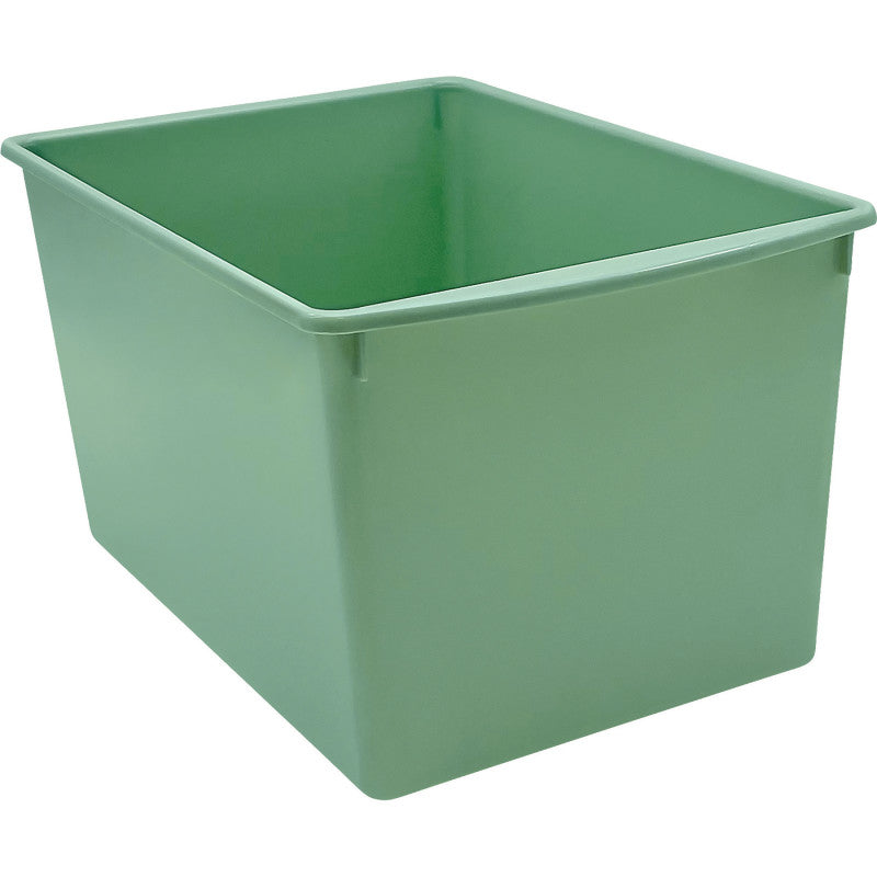 Plastic Multi-Purpose Bin, Eucalyptus Green