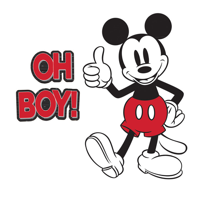 Mickey Mouse&reg; Throwback Giant Mickey Bulletin Board Set