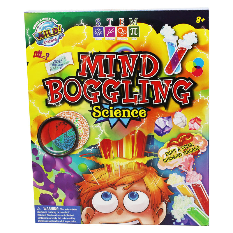 Mind Boggling Science - Explore Amazing STEM Experiments - Easy to Follow Activities - Introduction to Chemistry Physics and Biology