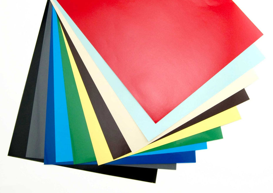Hygloss Super Glossy Paper, 8.5" x 10", Assorted Colors, 40pk