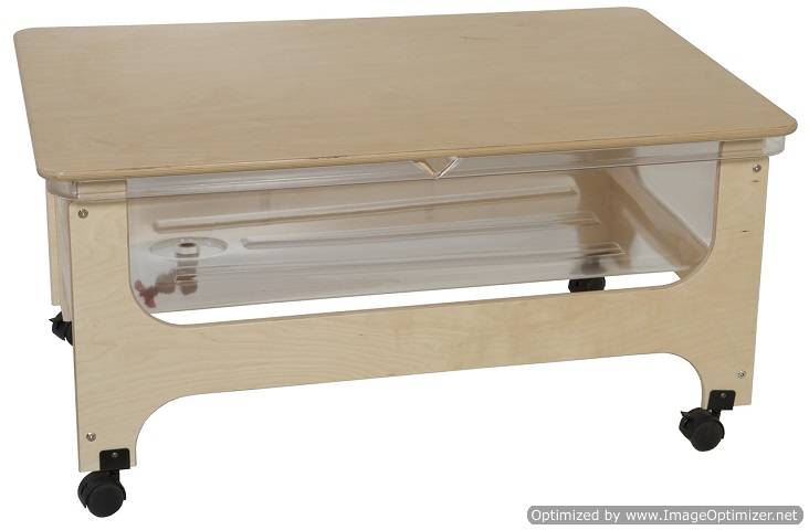 Wood Designs™ Deluxe Tot Size Sand & Water Table with Lid  WD-11875TN