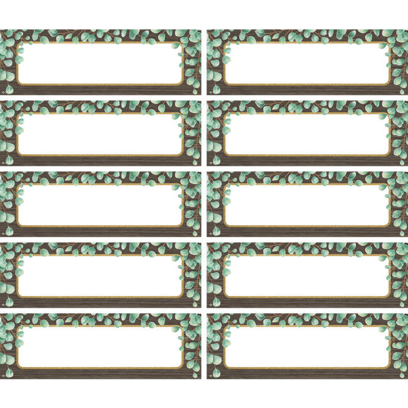 Eucalyptus Labels Magnetic Accents, Pack of 20