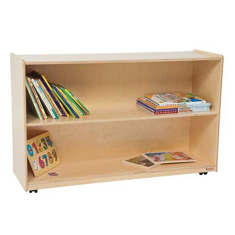 Wood Designs Children Shelf Storage Natural Wood, 30"H, WD-12600