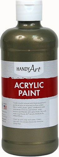 Handy Art Acrylic Metallic Paint 16OZ.