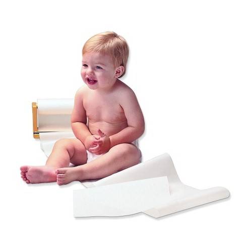 Pacon 18-Inch by 225-Feet Changing Table Paper Roll, White (1616)