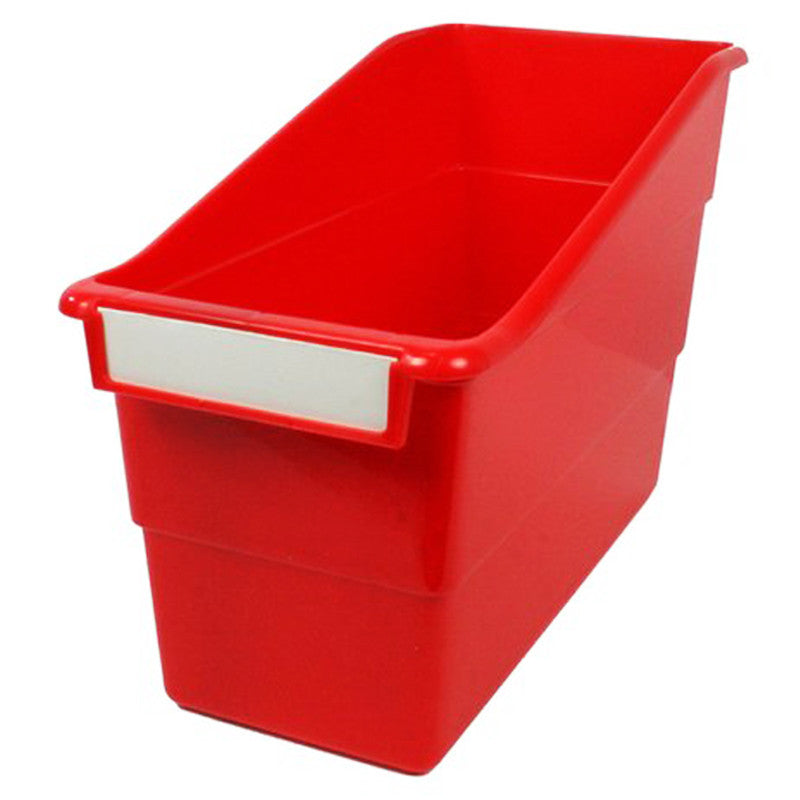 Tattle&reg; Shelf File, Red