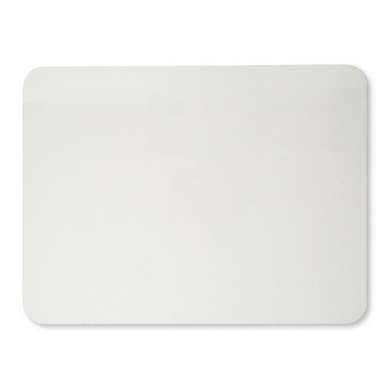 Magnetic Dry Erase Board, Two Sided, Plain/Plain, 9" x 12"