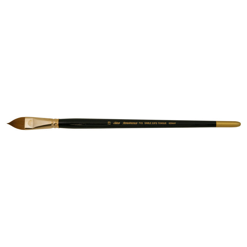 Renaissance&reg; Cats Tongue Brush, Long Handle, Size 20
