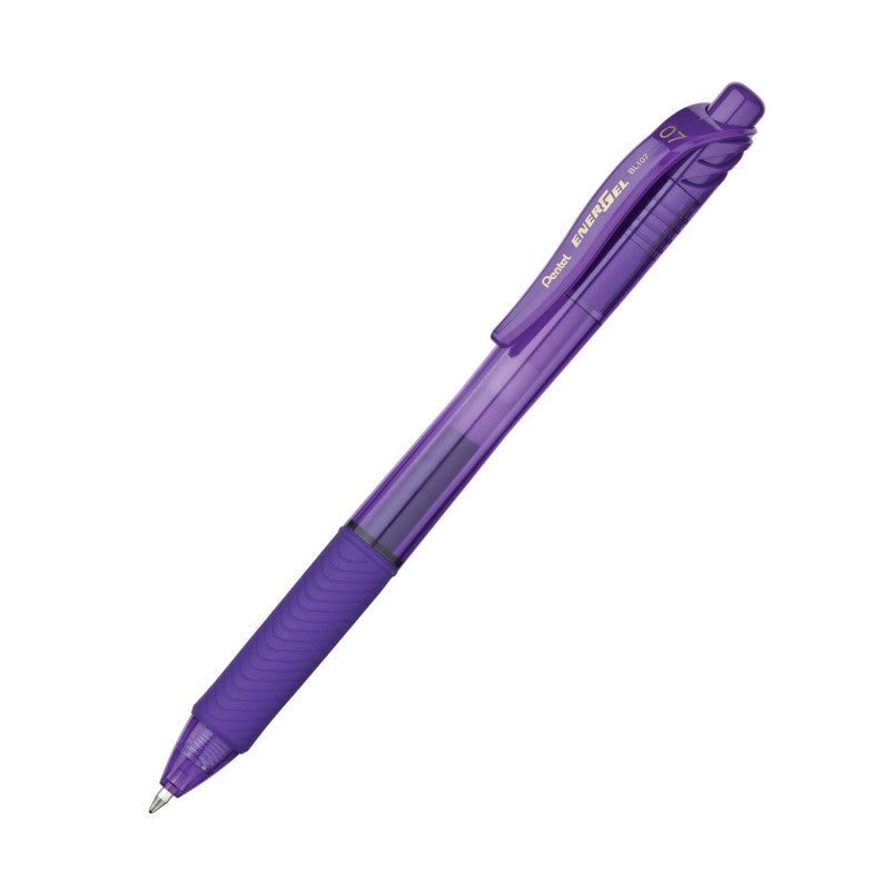 EnerGel-X&trade; Retractable Liquid Gel Pen, Violet