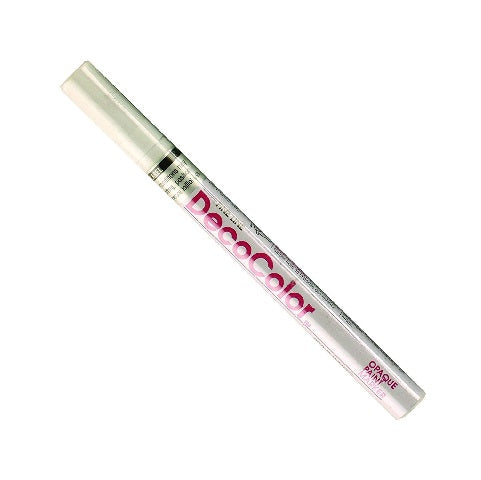 Marvy DecoColor® Fine Tip Paint Marker - White