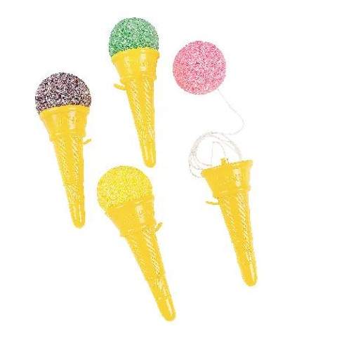 Plastic Ice Cream Cone Shooter  - 12/pk