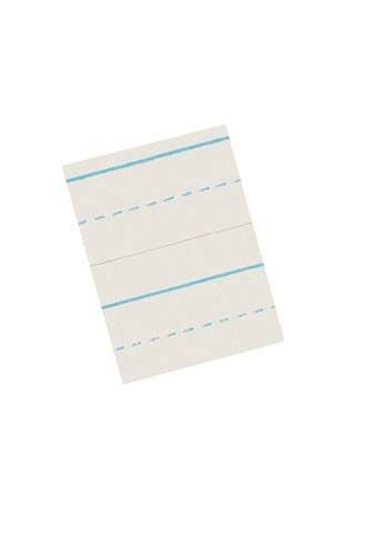 Manuscript White Writing Paper Grade 3,  10 1/2" x 8" 500 Sheets