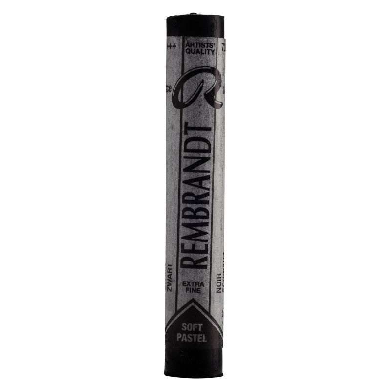 Soft Pastel Single Color Set, Black (700.5), 5 Full Sticks