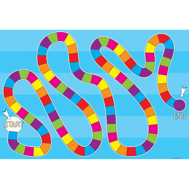 Smart Poly&trade; Blank Game Board Blank Chart, Dry-Erase Surface, 13" x 19"