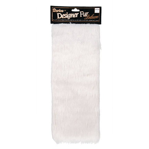 Large Luxury Fur - 12" x 15" White
