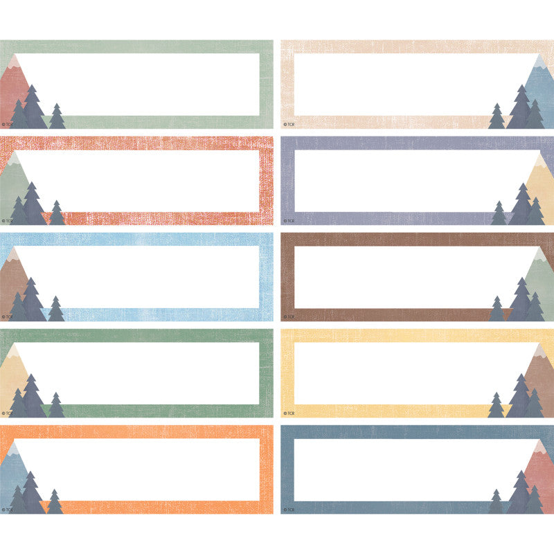 Moving Mountains Magnetic Labels Accents, Pack of 20
