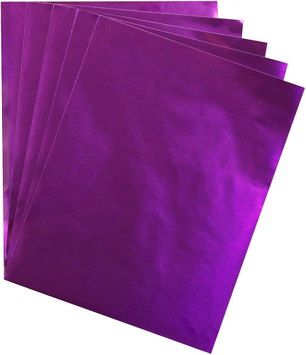 Hygloss Metallic Foil Paper 8.5" x 11"