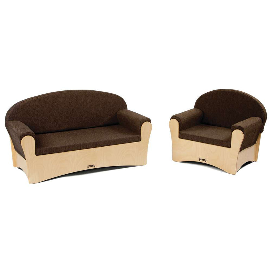 Jonti-Craft® Komfy Living Room, Sofa + Chair Set, (2-Piece Set)