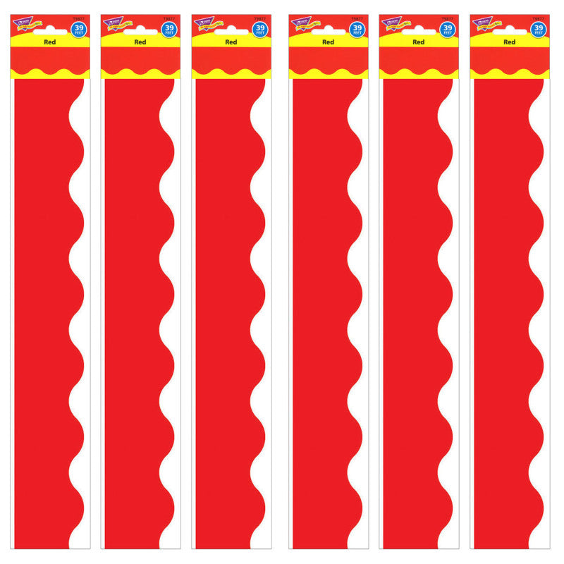 Red Terrific Trimmers&reg;, 39 Feet Per Pack, 6 Packs