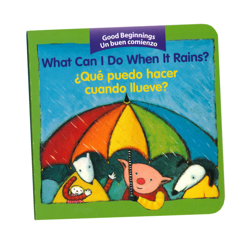 What Can I Do When it Rains?, &iquest;qué Puedo Hacer Cuando Llueve? Bilingual Board Book
