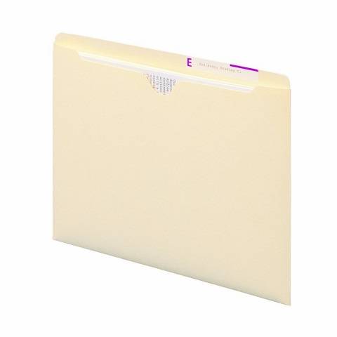 File Jacket, Reinforced Straight-Cut Tab, Flat-No Expansion, Legal Size, Manila, 100 per Box