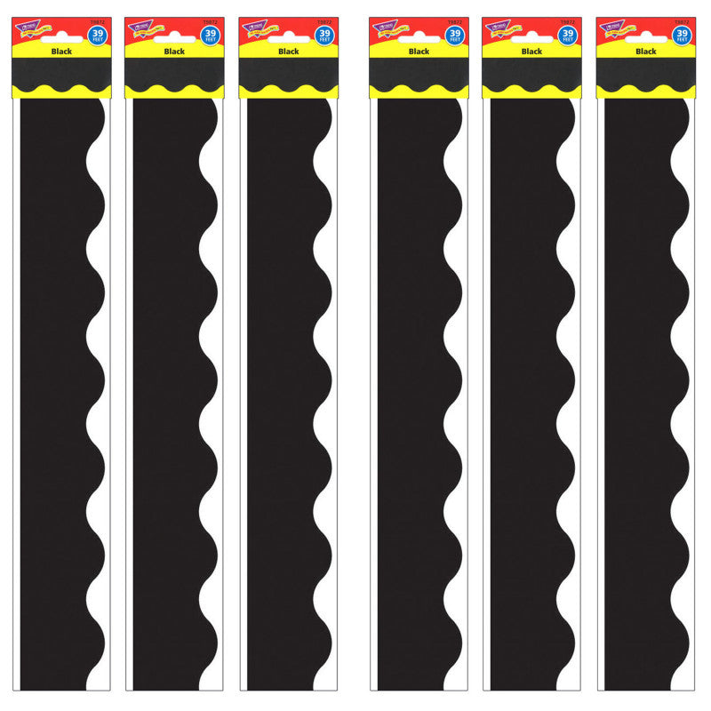 Black Terrific Trimmers&reg;, 39 Feet Per Pack, 6 Packs
