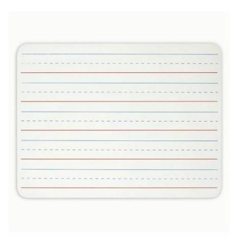 Dry Erase 9" x 12" Standard Lap Board, Lined, 1 sided, (CHL35115)