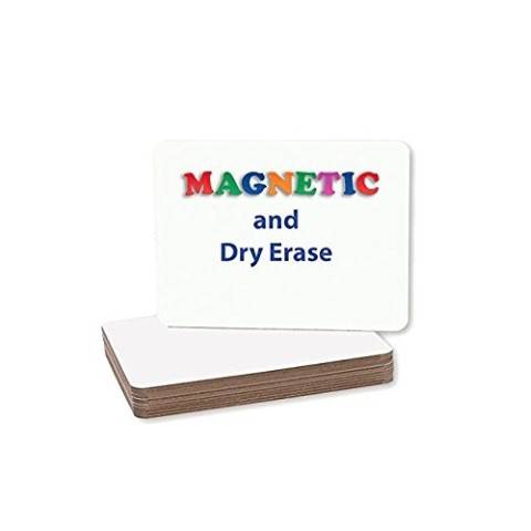Dry Erase 9" x 12" MAGNETIC Lap Board,  2 sided, Plain, (CHL35130)