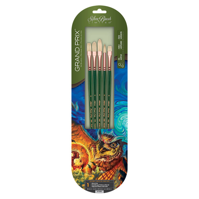 Grand Prix&reg; LH Brush Set, 5 Brushes