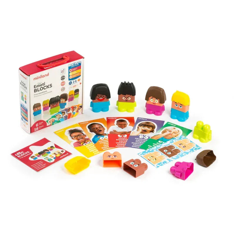 Emotiblocks, Interchangeable Emotion Blocks, 18 Pieces – Gramco School ...
