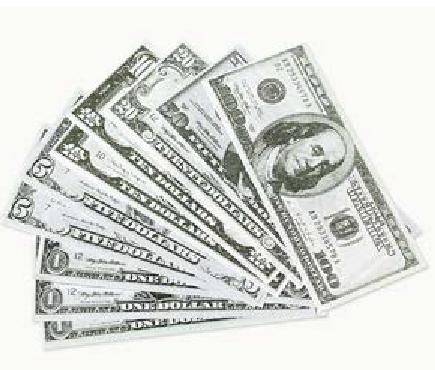 Paper Playing Money - Assorted Bills Set, 144 Count, 4" x 1.  3/4 Inches