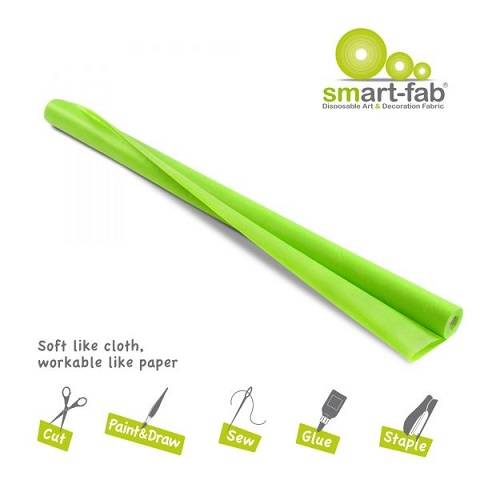 Smart-Fab Smart Fab Disposable Fabric, 48" x 40 ft roll, Apple Green
