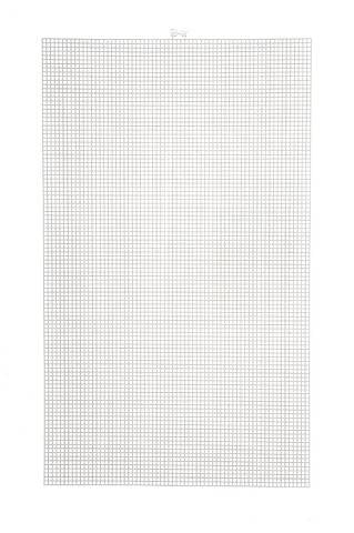 Clear Plastic Canvas -13-5/8" x 22-5/8" -  1 Each