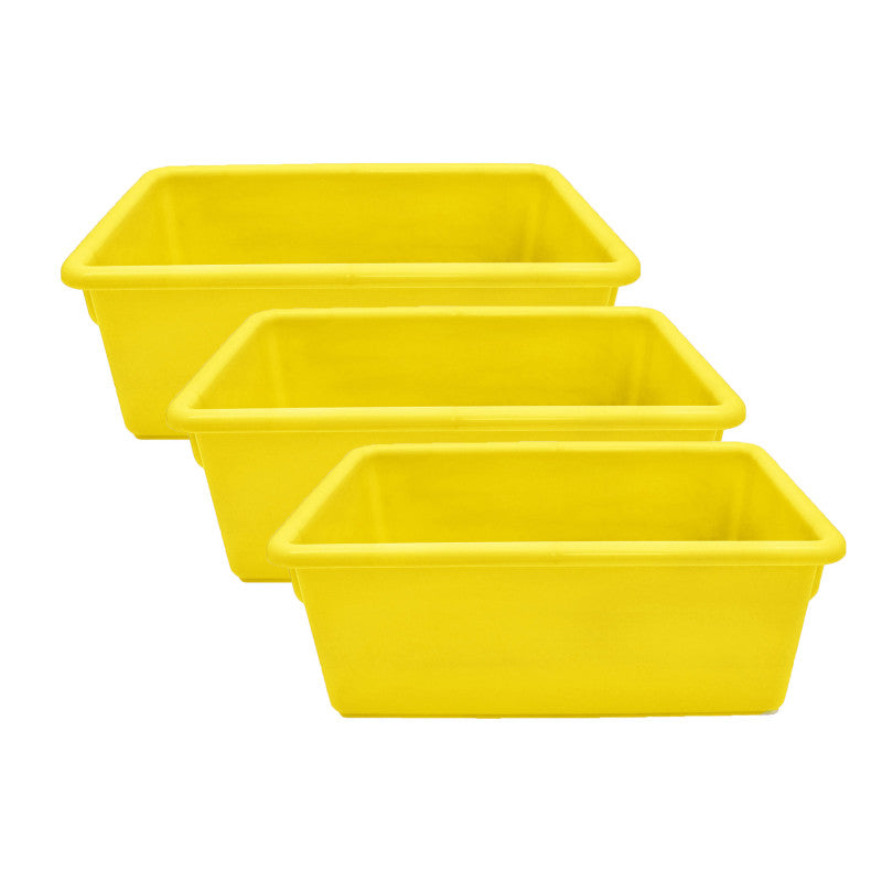 Cubbie Tray, Yellow, Pack of 3