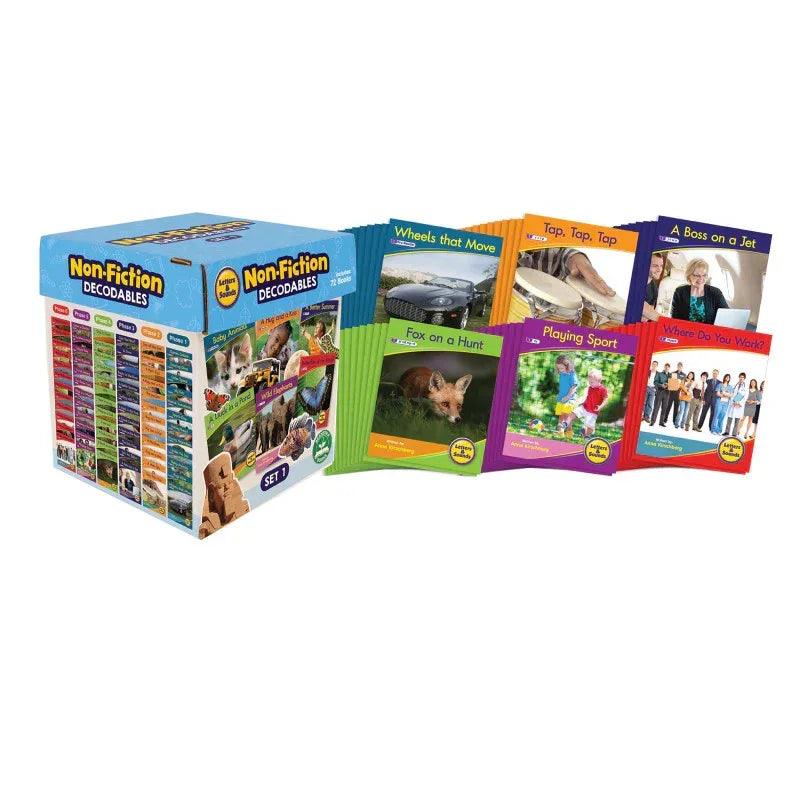 Letters & Sounds Non-Fiction Decodables Boxed Set, Set 1 – Gramco ...