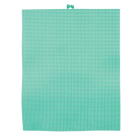 #7 Mesh Colored Plastic Canvas - Kelly Green - 10.5 x 13.5- 12/pkg.