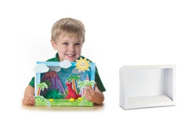 Set the Scene Diorama 8 1⁄2" x 11"  Set of 12 boxes